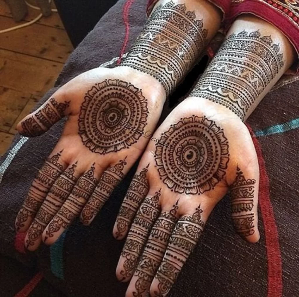 Bangle mehndi design