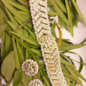 Latest Choker Design Antique Traditional Necklace & Earrings Jewelry Set for Women.