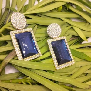 Latest Crystal Earrings For Women and Girls