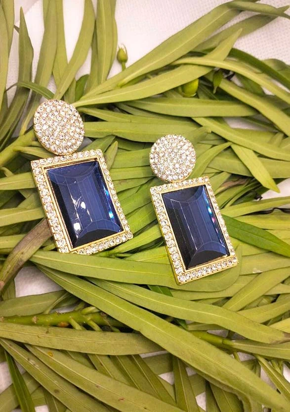 Latest Crystal Earrings For Women and Girls