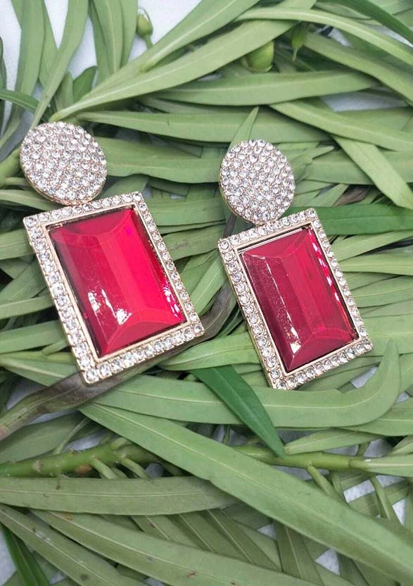 Latest Crystal Earrings For Women and Girls - Image 3